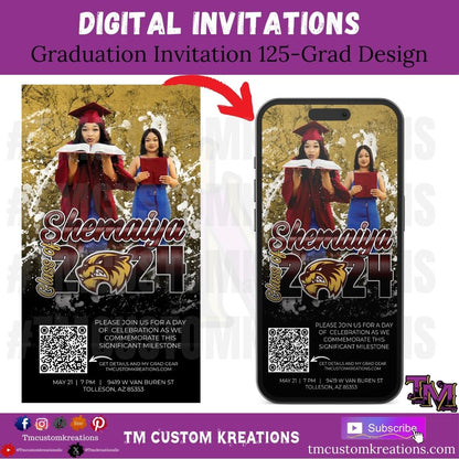 Graduation Digital Invitations