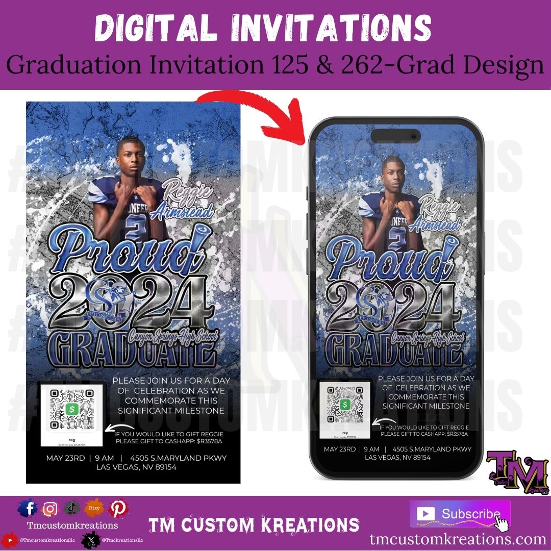 Graduation Digital Invitations