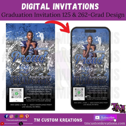 Graduation Digital Invitations