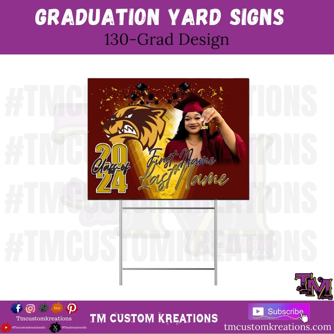 Graduation 2024 Yard Sign