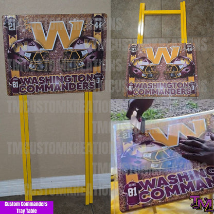 Customized TV Tray | Personalized TV Trays Stand | Family Name Table | Folding Table | Customized Gift