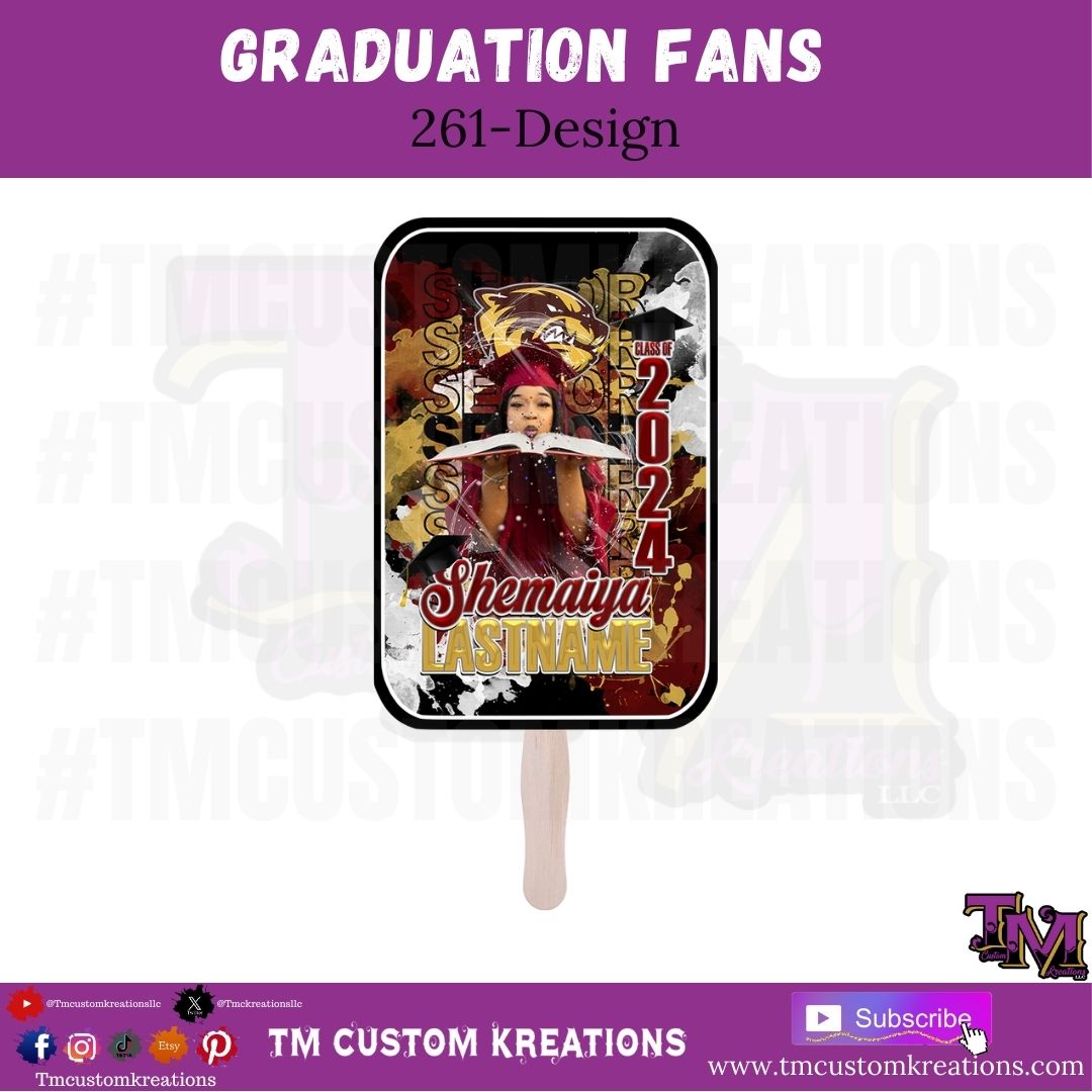 261-Graduation Fan