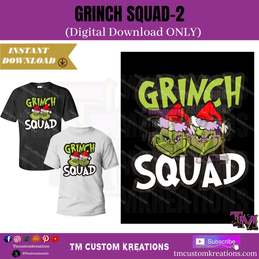 Grinch Squad-2 (Digital Download ONLY)