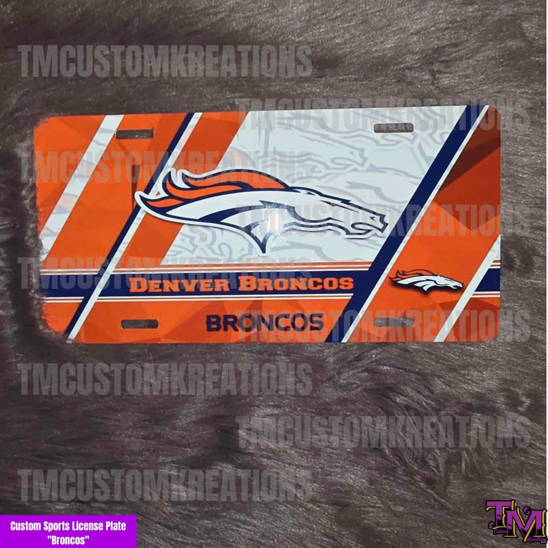 Custom Personalized Car License Plate