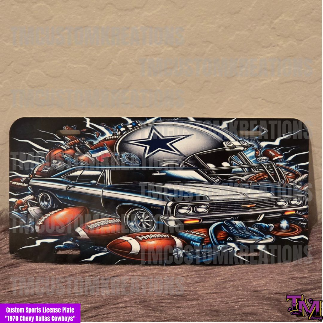 Custom Personalized Car License Plate