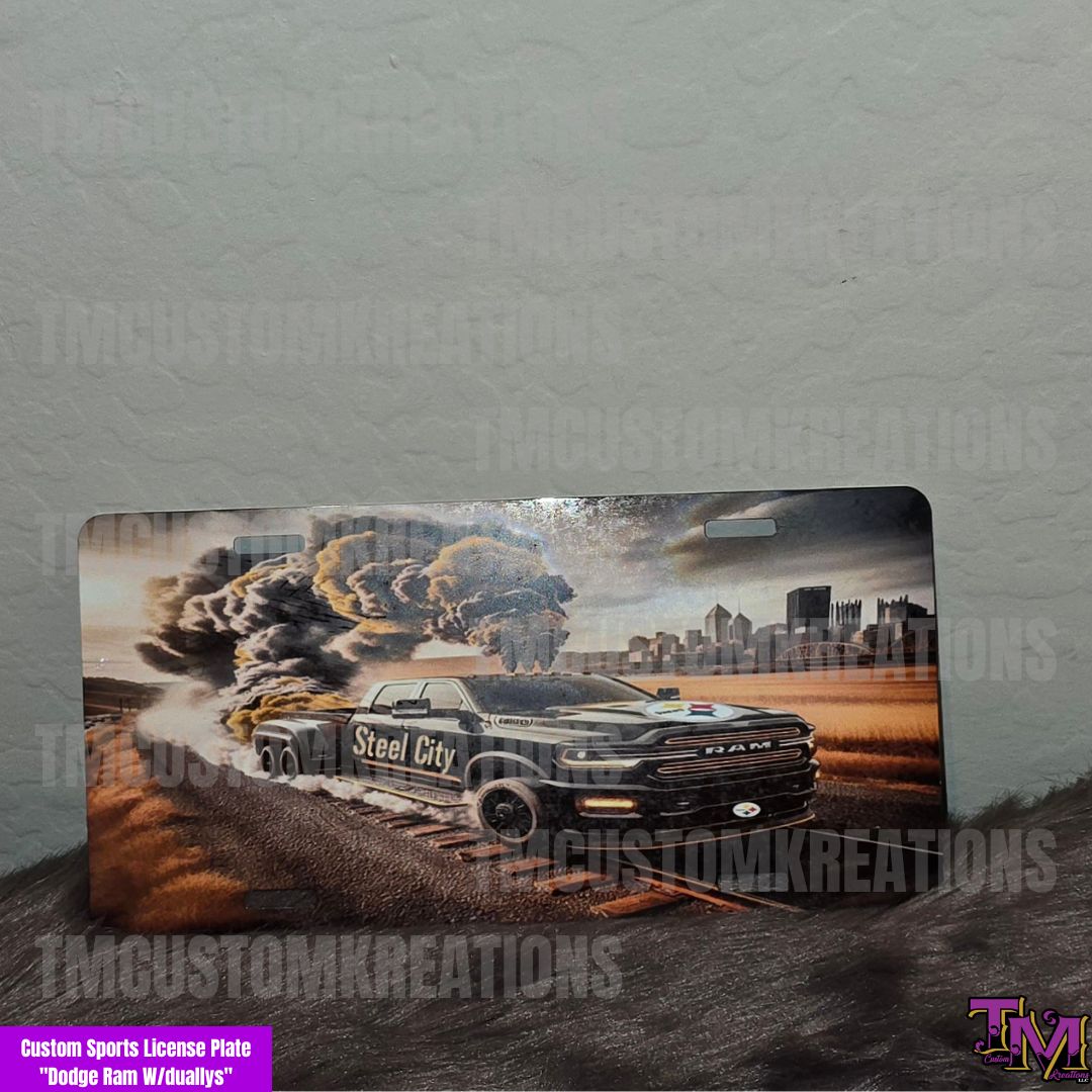 Custom Personalized Car License Plate