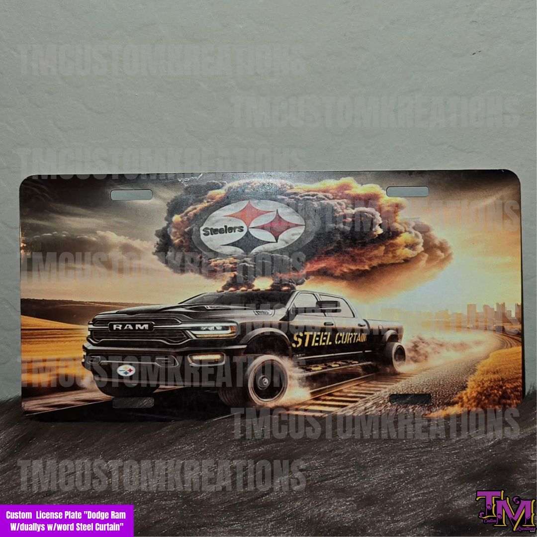 Custom Personalized Car License Plate