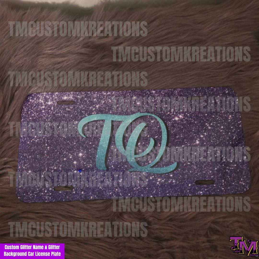 Custom Personalized Car License Plate