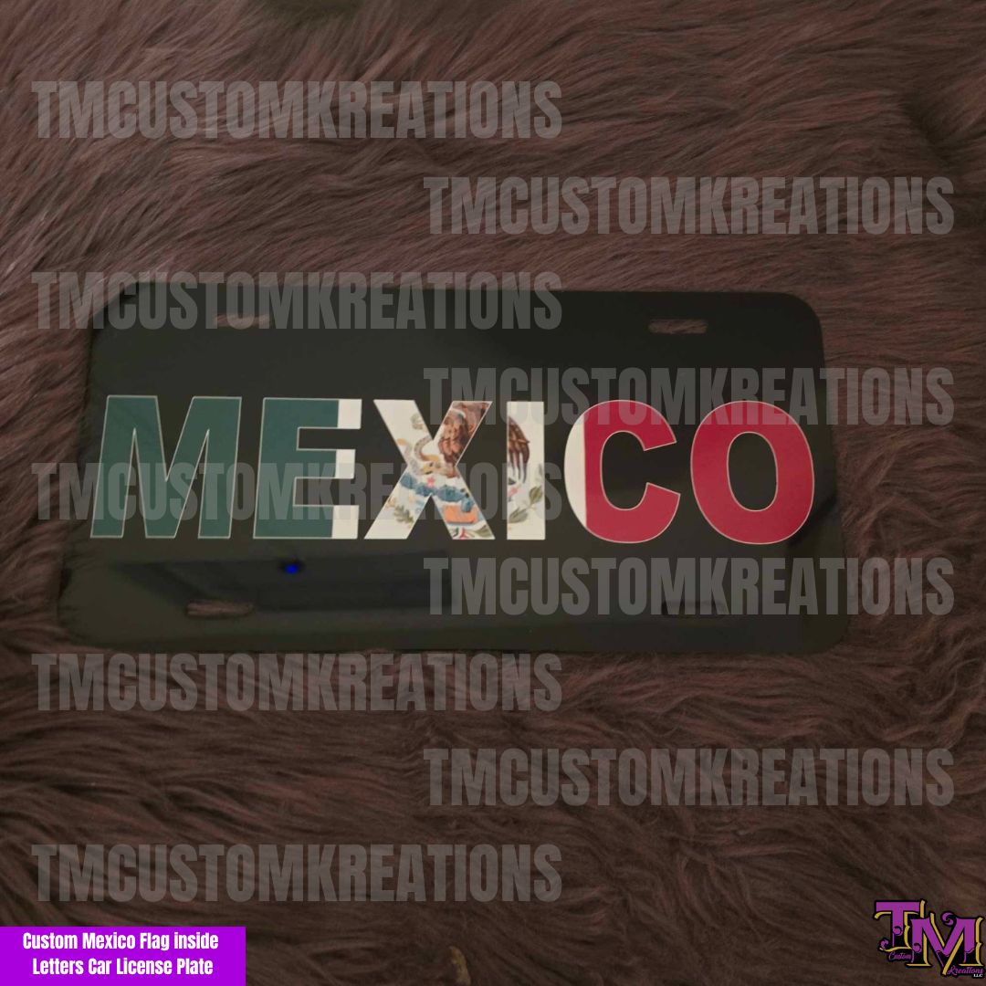 Custom Personalized Car License Plate