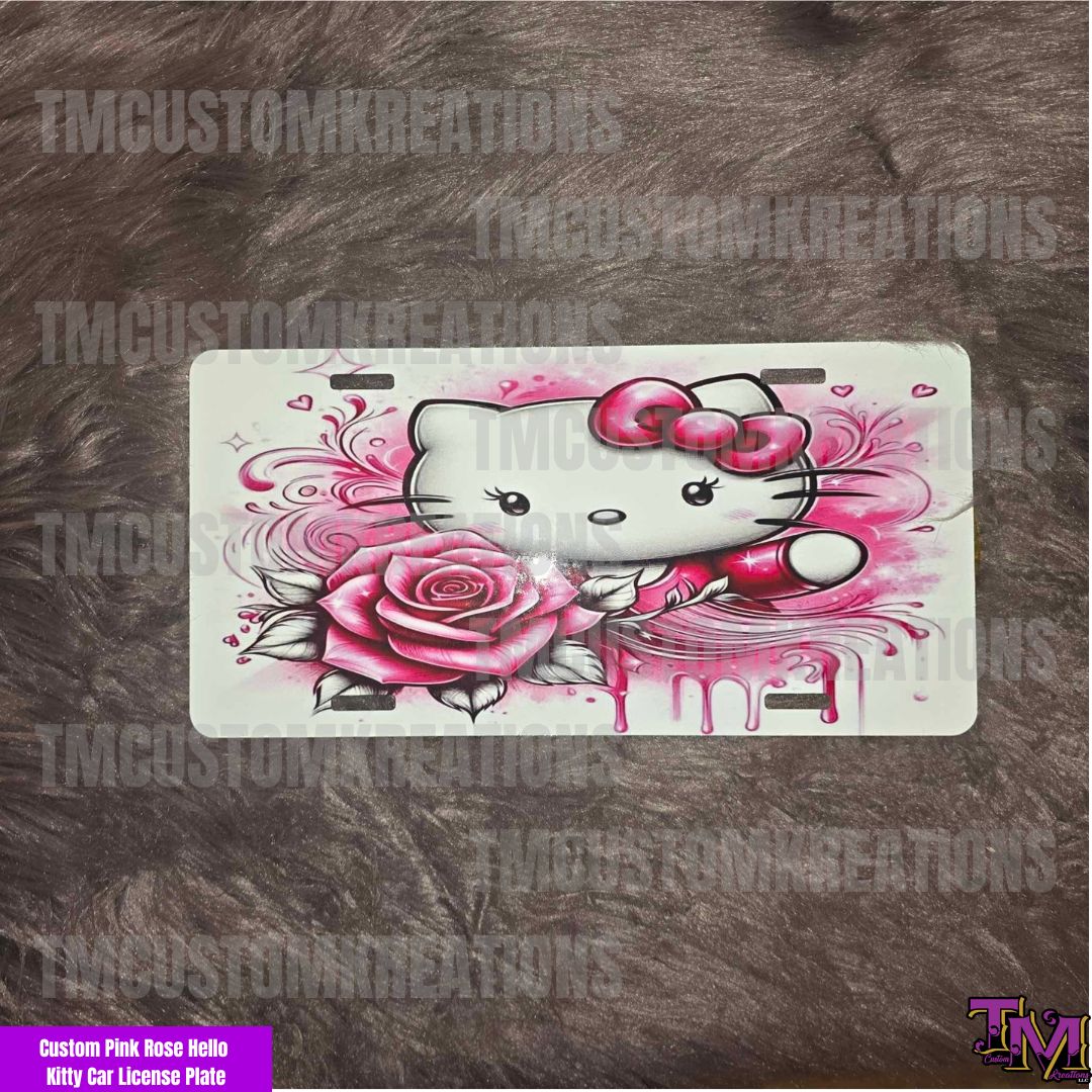 Custom Personalized Car License Plate