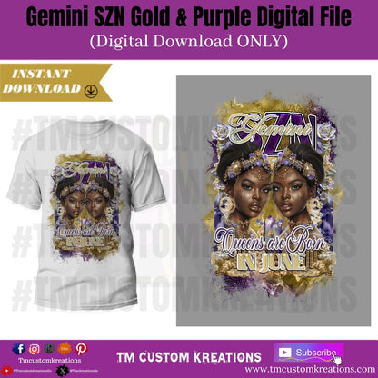 Gemini SZN Digital File (Digital Download ONLY)